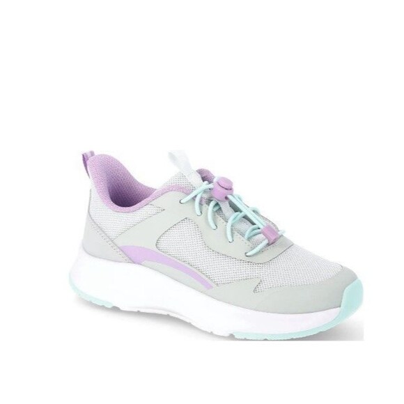Athletic Works Other - Athletic Works Teen Girl Bungee Mesh Jogger Sneakers Grey-multi Size 6 NWT